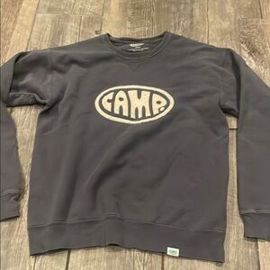 Camp Crewneck Sweater with CAMP Logo